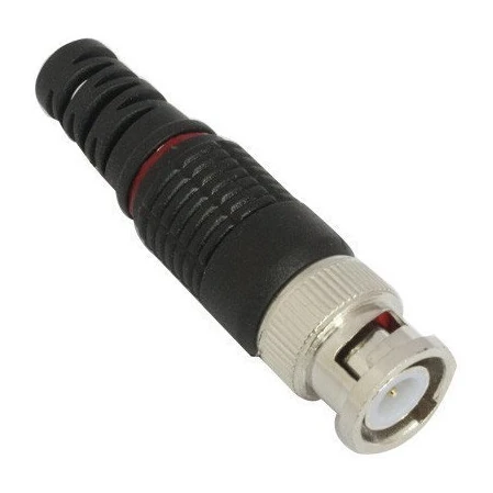 BNC A Grade Full Copper Screw-Type Male CCTV Connector — view 1