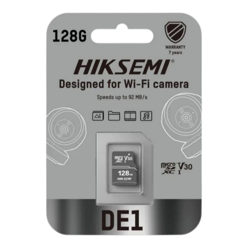HIKSEMI HS-TF-DE1 128GB V30 UHS-I microSDXC Memory Card — view 1