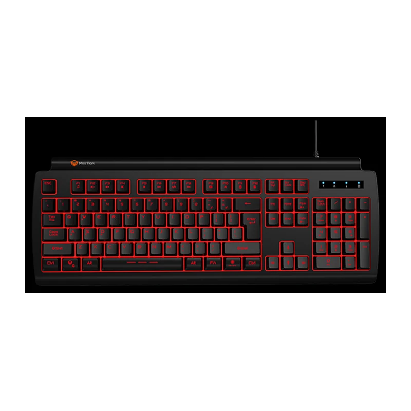 Meetion K9000 USB Backlit Gaming Keyboard - Black — view 1