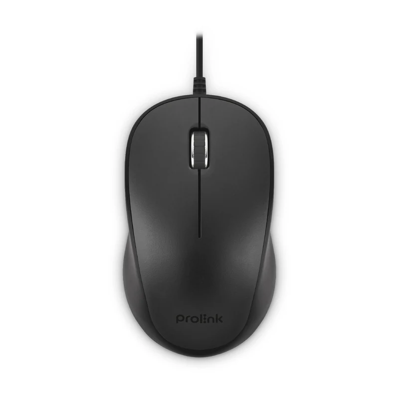 Prolink GM-1001 Wired Optical Mouse - Black — view 1