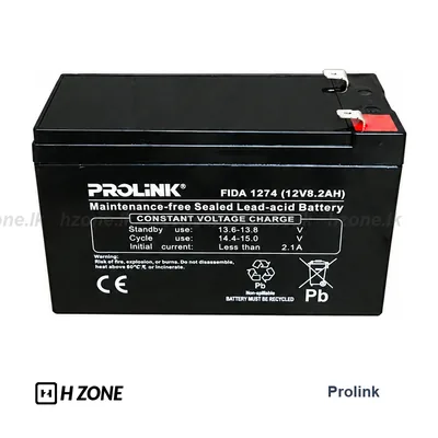 Prolink FIDA1274 12V 8.2Ah UPS Battery