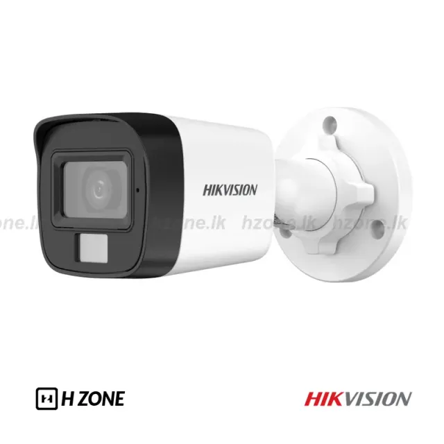 DS-2CE16D0T-LPFS 2MP Smart Hybrid Light Audio Fixed Mini Bullet Camera — view 1