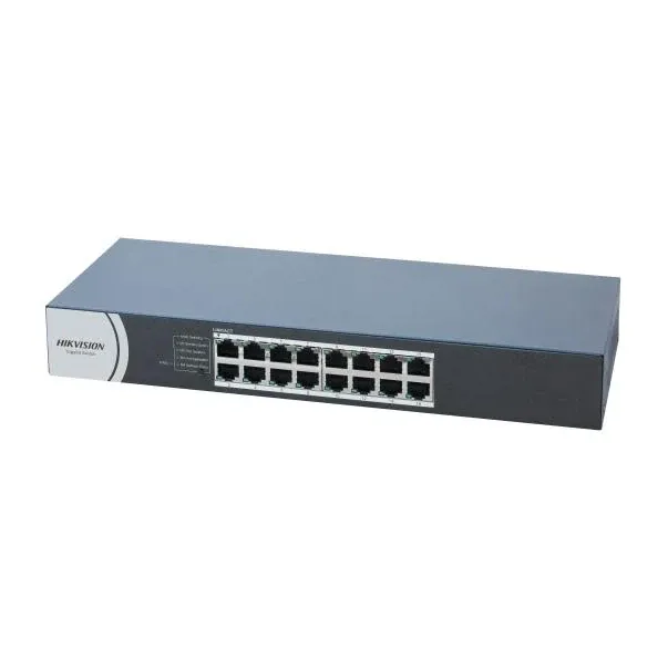 Hikvision DS-3E0516R-O 16-Port Gigabit Switch — view 1