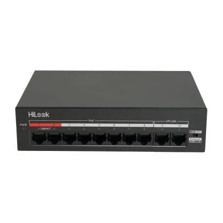 HiLook NS-0110MP-60 8-Port Fast Ethernet PoE Switch — view 1