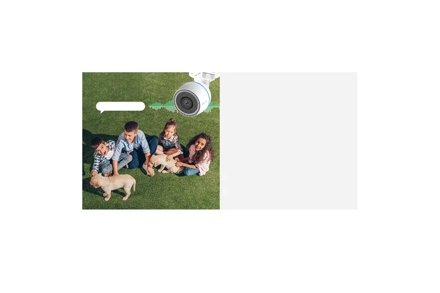 Built-in microphone for audio recording