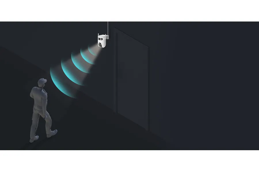 AI human and vehicle detection