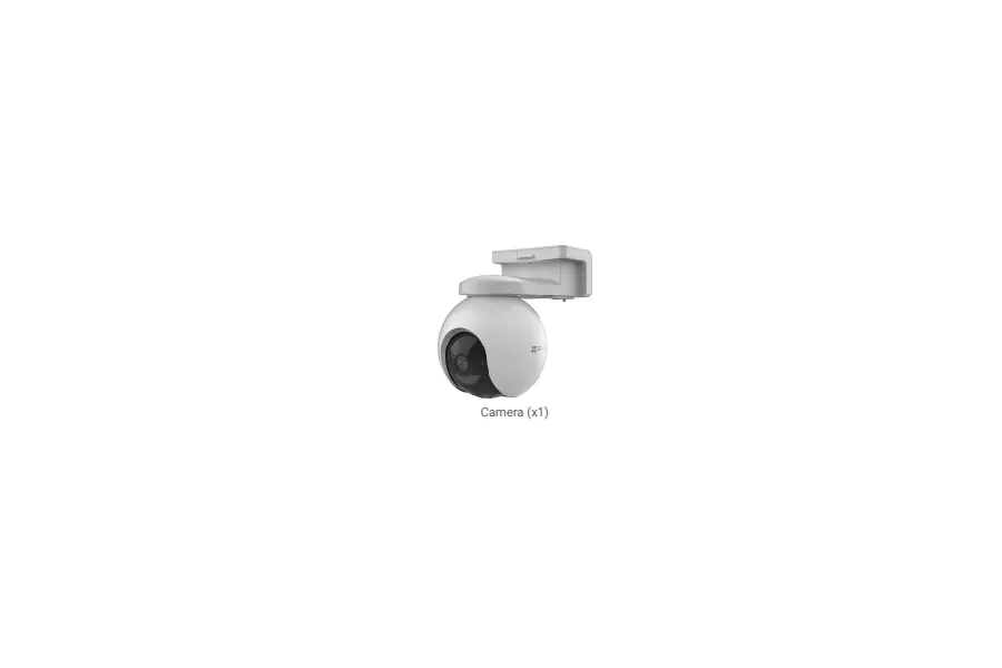 3MP camera with solar panel in this H Zone kit