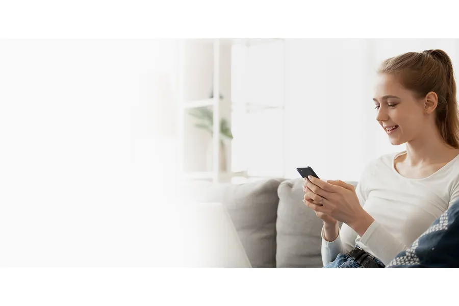 Two-way talk through the EZVIZ app